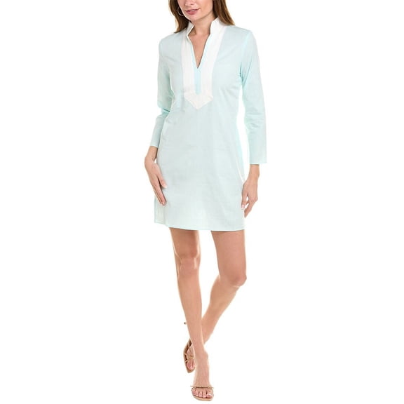Sail to Sable womens  Tunic Dress, XS, Blue