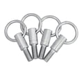 thumbnail image 2 of Miangastore Support de Sangle de Remplacement Vis Accessoire de Réparation pour Tambour Militaire Caisse Claire (Argent), 2 of 8