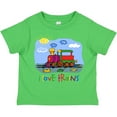 thumbnail image 3 of Inktastic I Love Trains Boys or Girls Toddler T-Shirt, 3 of 5