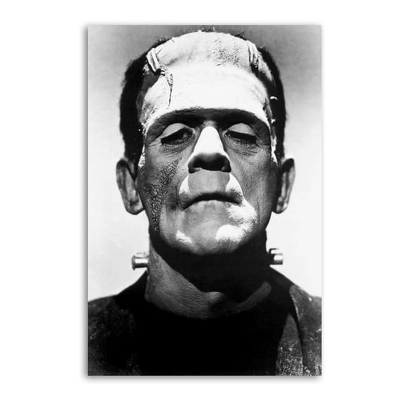 Boris Karloff Frankenstein Wall Art Poster Scroll Canvas Painting Picture Living Room Decor Home 24x36inch(60x90cm)
