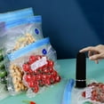 thumbnail image 2 of Mini Scelleuse sous Vide, Scelleuse sous Vide Portative, Petite, rechargeable avec 8 Sacs Lavables et Réutilisables, Sans Fil, Scelleuse sous Vide portable pour Aliments, 2 of 5