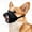 Grey, variant on Dog Muzzle for Small Medium Large Sized Dog to Anti & Prevent Biting Barking Chewing, Soft Grooming Muzzle for German Shepherd with Adjustable Strap (Grey, XS Snout(3.9''-4.7''))