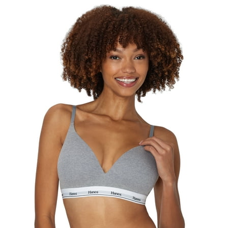 Hanes Originals Women's Stretch Contour Wirefree Bra