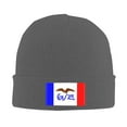 thumbnail image 2 of ZICANCN Iowa State Seal Flag Knit Beanie Hat , Winter Cap Soft Warm Classic Hats for Men Women Deep Heather, 2 of 8