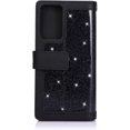 thumbnail image 6 of Wallet Case for Samsung Galaxy Note 20 5G,Magnetic Handbag Zipper Pocket PU Leather Flip with 9 Card Slots and Wrist Strap Folio TPU Inner Stand Case for Note 20 5G - Black, 6 of 7