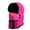 Hot Pink, variant on Winter Balaclava Hat for Men Women, Thermal Face Ski for Cold Weather, Windproof Ear Neck Protection for Outdoor Sports(Black)