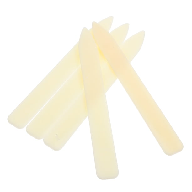 GOOHOCHY 5 piezas de plástico para doblar huesos, abrecartas, plegador de papel, herramienta para manualidades de papel, herramienta para doblar papel.