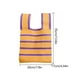 thumbnail image 4 of Bolsos de playa para mujer, bolsos de mano para mujer con rayas horizontales de gran capacidad, fiesta navideña DQrwqpou Para Estrenar, 4 of 4