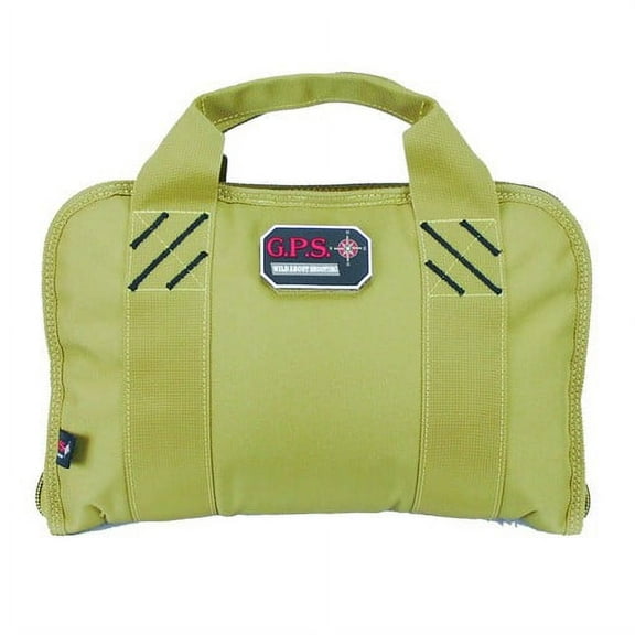 G.P.S. Double Pistol Case, Tan