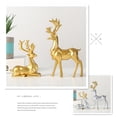 thumbnail image 5 of TheFound Home Ornament Solid Color Elk Shaped Figurine Decorative Artware, 5 of 5