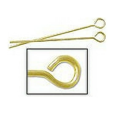 JewelrySupply Gold Filled Eye Pin 1" 22 Gauge (1-Pc)