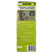 Patriot Electric Fencing (SO)Patriot 2-Way Lockable Gate Latch Small