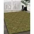 thumbnail image 3 of Ahgly Tapis Rectangulaire Lavable en Machine Intérieur Transitionnel Marron Chocolat, 4 Pieds x 6 Pieds, 3 of 7