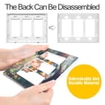 thumbnail image 4 of Yayeee Rocker Switch Wall Plate 1-Gang 4.6"x2.9" Home Decorative Outlet Cover, Colorful Goldfish, 4 of 6