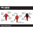thumbnail image 2 of Bomba manual rotativa de transferencia de combustible Fill-Rite FR110 con aspiradora, 2 of 7