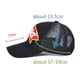 thumbnail image 3 of Gorra de béisbol bordada DSQS2 para hombre y mujer - Negra, 3 of 3
