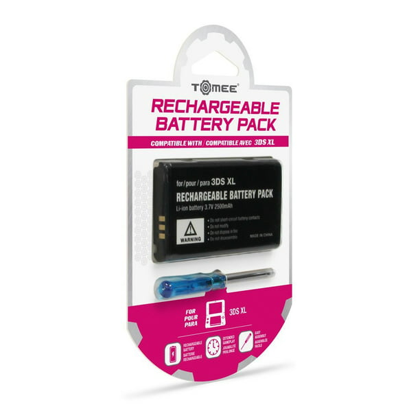 Beperkingen slinger Stof Tomee Rechargeable Battery Pack - Battery for New Nintendo 3DS XL; Nintendo  3DS XL - Walmart.com