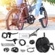 thumbnail image 1 of Kit De Conversión De Bicicleta Eléctrica, Controlador De Motor De Cubo De Rueda Trasera De 48V 500W, Kit De Medidor De Pantalla KT-900S Para, 1 of 7