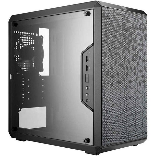 Gabinete Gamer Cooler Master Masterbox Q300L Panel Acrilico USB 3.0 Negro Micro ATX