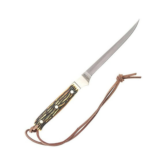 Schrade 1116438 Uncle Henry Fillet Knife 10.13" Stag Handle