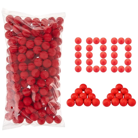 Bola de espuma con forma de bala Dart Refill XShot Chaos, 100 rondas, ZURU