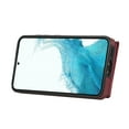 thumbnail image 4 of Allytech Galaxy A34 5G Wallet Case, 2023 Vintage PU Leather Slim Fit Back Cover with Cards Holder Ring Stand Shockproof Bumper Wallet Case for Samsung Galaxy A34 5G -Darkred, 4 of 7
