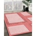 thumbnail image 3 of Ahgly Company Machine Washable Indoor Rectangle Transitional Red Area Rugs, 2' x 4', 3 of 7
