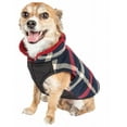 thumbnail image 4 of Pet Life ® 'Allegiance' Classical Insulated Plaid Fashion Dog Jacket, 4 of 9