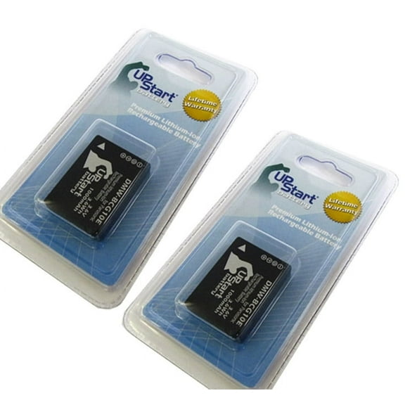 2x Pack - UpStart Battery Leica V-Lux 40 Battery - Replacement for Leica BP-DC7-E Digital Camera Battery (1000mAh, 3.6V, Lithium-Ion)