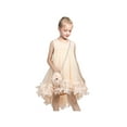 thumbnail image 4 of Girls Dress Beige Floral Handbag Sleeveless Princess Cool Sundress Lovely 5 Years, 4 of 7