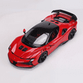 thumbnail image 4 of In Stock New 1:18 Ferrari Sf90 Xx Stradale Red Alloy Miniature Diecast Model Ferrari Sports Racing Car Toys Kids Gift Red, 4 of 6