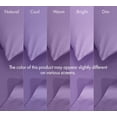 thumbnail image 7 of RUVANTI 100% Cotton Percale Sheets Twin XL Size 4 Piece Set, Cooling Bed Sheets for Hot Sleepers, Deep Pocket 16”, Breathable Lightweight & Durable, Crisp Hotel Style Sheets, Purple Sage, 7 of 7