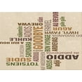 thumbnail image 1 of Ahgly Company Machine Washable Indoor Rectangle Transitional Wheat Beige Area Rugs, 2' x 4', 1 of 7