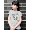 thumbnail image 2 of More Glamour - Starry Sparkle Retro Emoji Graphic Youth's T-shirt, 2 of 4