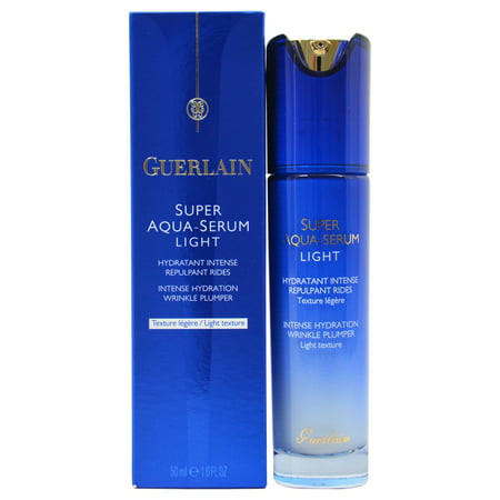 Guerlain Super Aqua Serum Light Hydration Wrinkle Plumper, Light Texture, 1.6 (Best Instant Wrinkle Plumper)