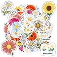 thumbnail image 5 of 35pcs-50pcs Floral Stickers Nature Daisy Stationery Stickers Cute Kids Stickers for Laptops Notebooks Fridge, 5 of 9