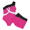 thumbnail image 4 of Alvivi Kids Girls Sleeveless Gymnastics Leotard with Boyshorts Set 6-16, 4 of 5