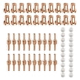 thumbnail image 1 of 60Pcs Air Plasma Cutter Nozzle Tips Consumables for Lg-40 Pt-31 Torch Cut40 Electrode Tip Torchs Kit Set Part, 1 of 9