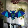 thumbnail image 4 of Halloween Decorations Colorful Acrylic Bat Decoration Window Hanging Suncatcher, Stunning Hanging Window Panels for Halloween Decoration, Acrylic Window Wall Art Decor for Living Room, Home, Office, 4 of 8