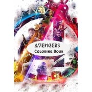Avengers Coloring Book : 50 Super heroes Illustrations for Kids and Adults / Great Coloring Books for Superheroes Fan (Paperback)