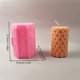 thumbnail image 3 of Cylinder Silicone Molds Heart Rose Carved Cylinder Silicone Candle Molds for Epoxy Resin Candle Soap Valentines Present, 3 of 4