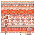 thumbnail image 1 of Manta de playa WIWIGO de 201 x 211 cm, impermeable y resistente a la arena, 1 of 6