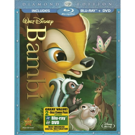 Bambi (Two-Disc Diamond Edition Blu-ray/DVD Combo)