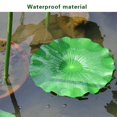 thumbnail image 4 of 4 Sizes Artificial Floating Plants Lotus Leaf Realistic Water Lily Pads For Home Garden Pond Pool8 Pack, 4 of 5