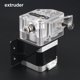 thumbnail image 4 of Cateissary Kit de extrusora Plástico Dual Drive 3:1 Impresora 3D TPU TPE Filamento Reparación Reemplazo Piezas de mantenimiento mejoradas Kits de mantenimiento de impresoras Transparente, 4 of 6