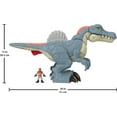 thumbnail image 6 of Imaginext Jurassic World Ultra Snap Spinosaurus Dinosaur Toy with Lights & Sounds, 2 Pieces, 6 of 7