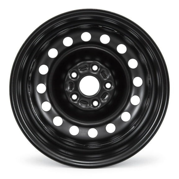 YeulionCraft 16" x 6.5" Wheels Rims for Toyota Camry 2018-2024, Replacement Black Steel Rims