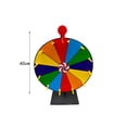 thumbnail image 4 of Prize Roue Couleurs Robuste Roulette de Table pour Restaurant Fêtes 40cm 6 Couleurs, 4 of 8