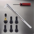 thumbnail image 2 of S SERENABLE Ensemble d'Installation de Tiges de Valve de Pneu 6 Tubeless Snap in Valve Stems, 2 of 9