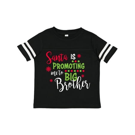 

Inktastic Santa is Promoting Me to Big Brother Gift Toddler Boy Girl T-Shirt